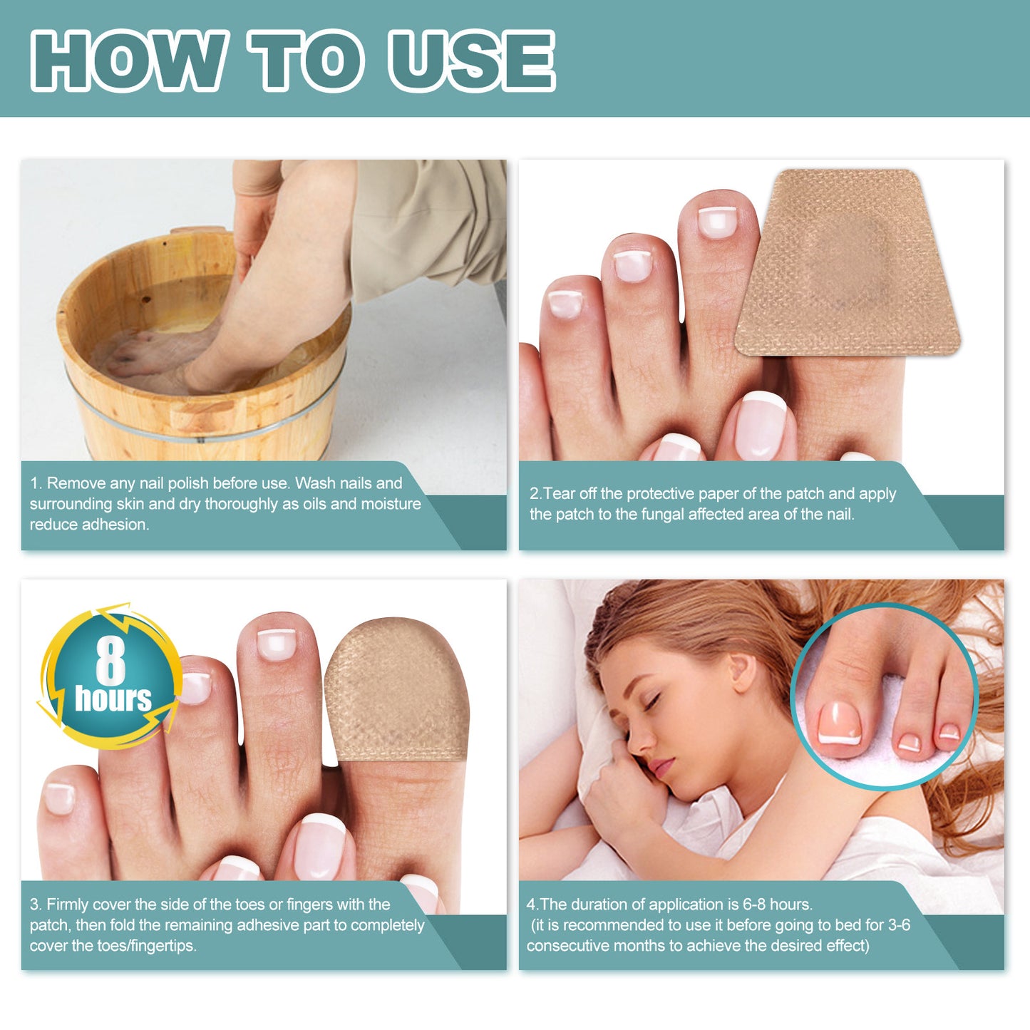 Brightening Nail Repair Patch