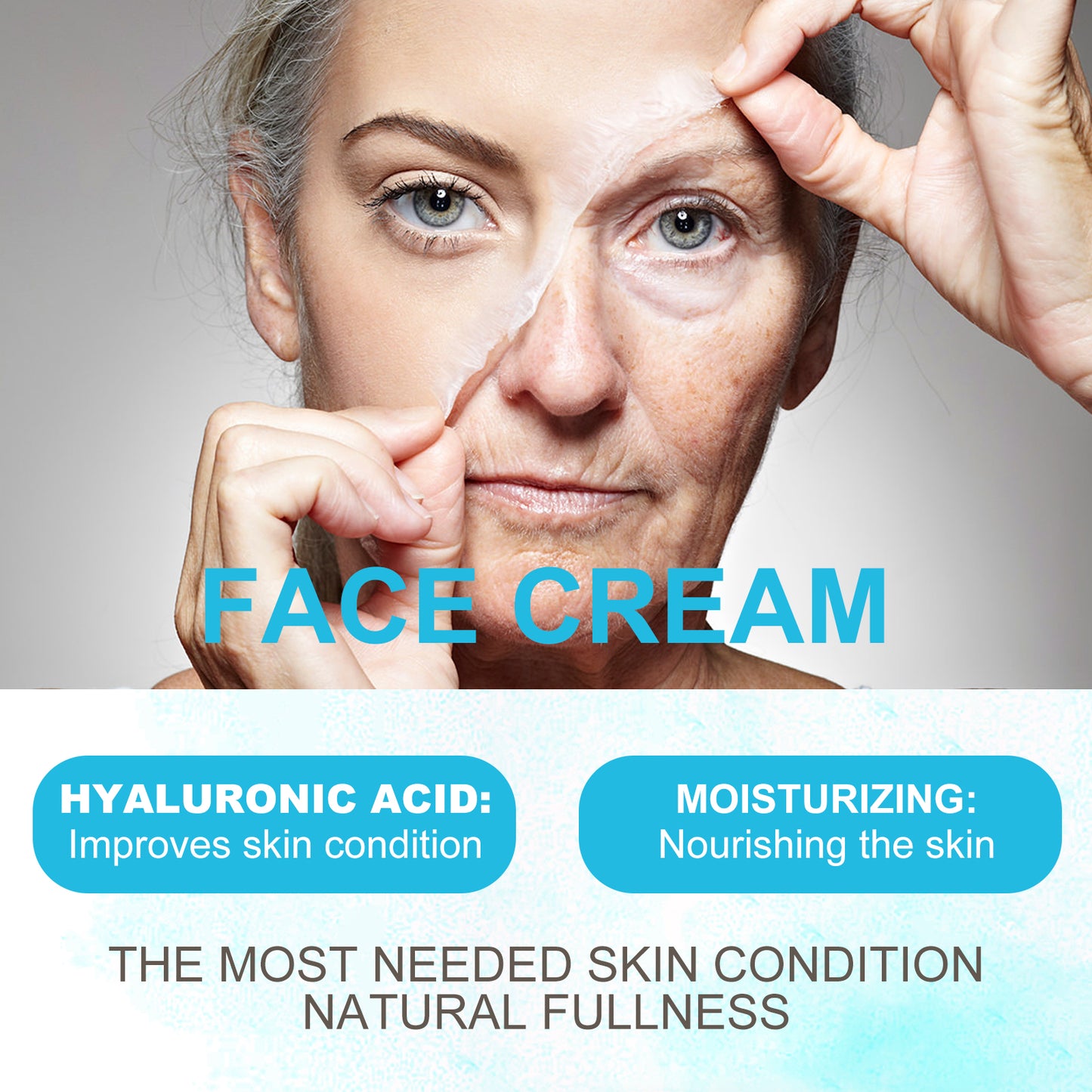 Hyaluronic Acid Anti-Wrinkle Face Cream - Barrier Repair & Deep Moisture