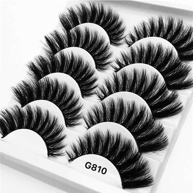3D Mink Lashes - 5 Pair Set