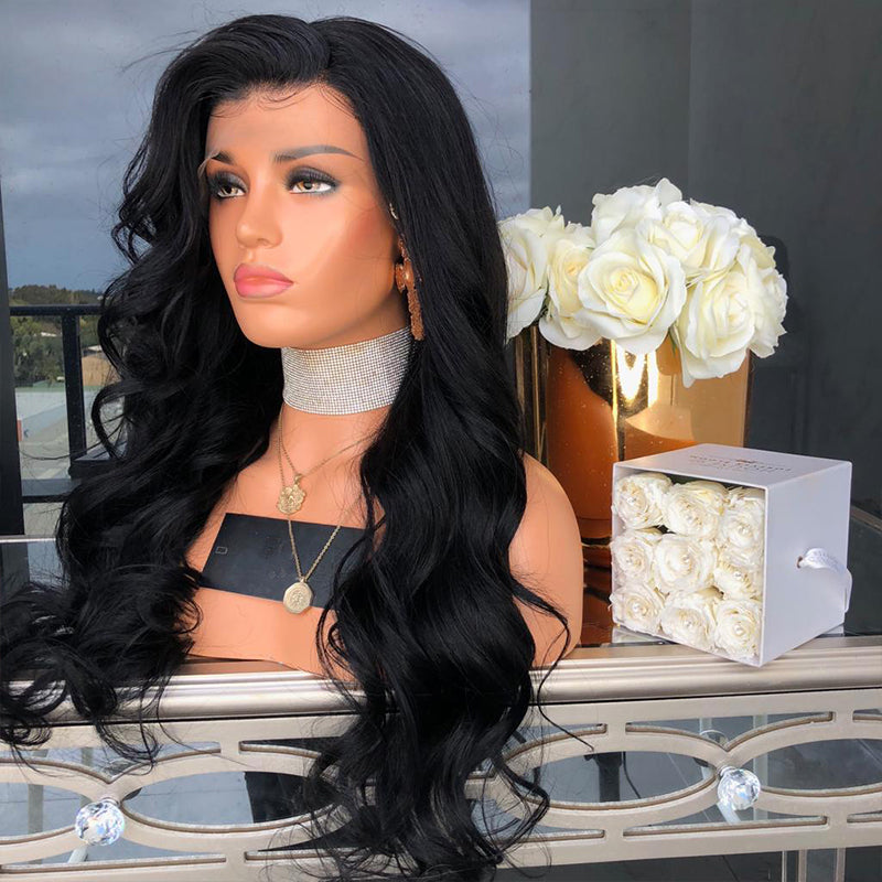 Body Wave Glueless Lace Front Wig