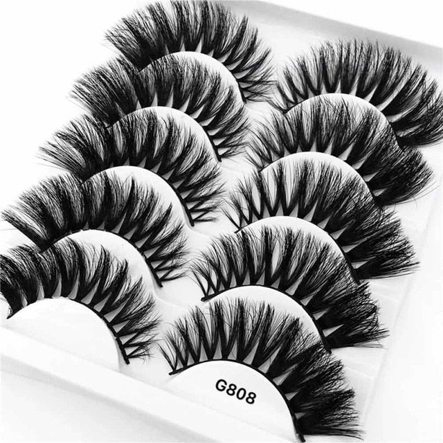 3D Mink Lashes - 5 Pair Set