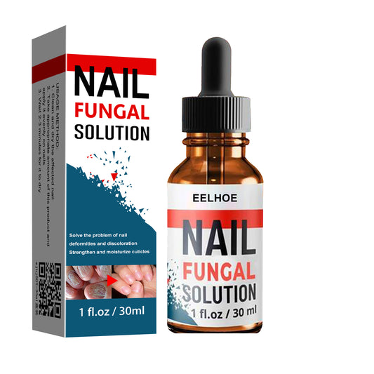EELHOE Nail Repair Solution, Hand And Foot Gray Nail Care Repair Gray Nail Solution Thickening Soft Nails