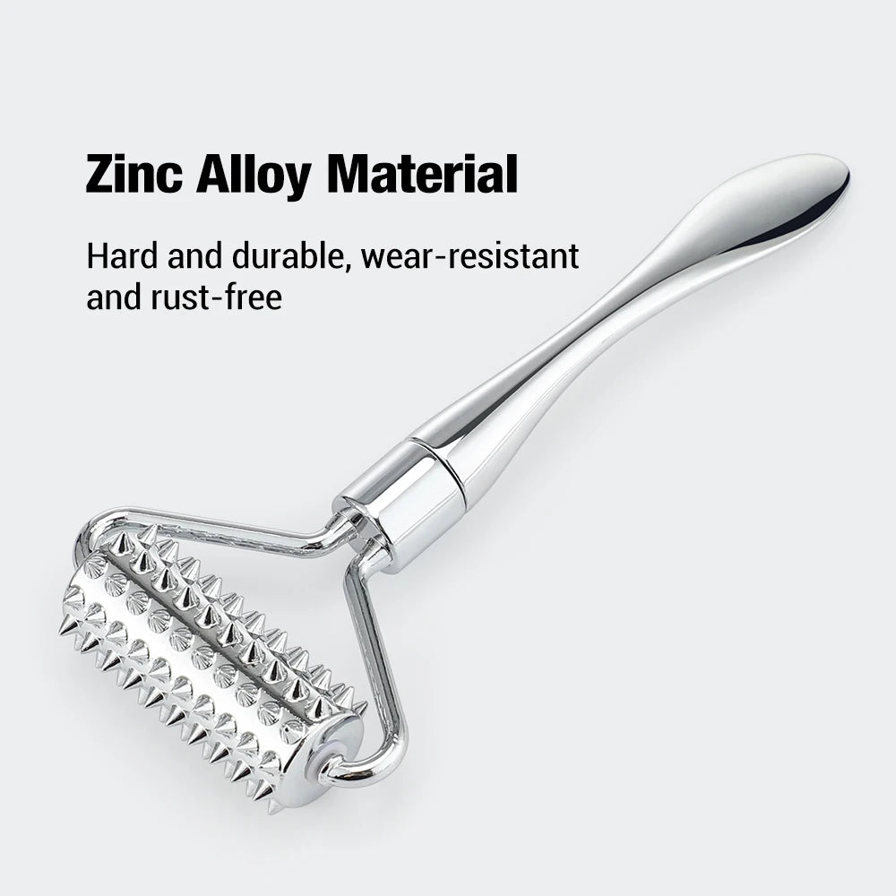 Stainless Steel Face Roller - Cooling Massage Tool for Facial Sculpting