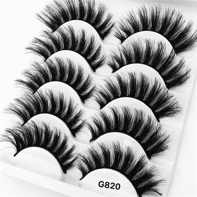 3D Mink Lashes - 5 Pair Set