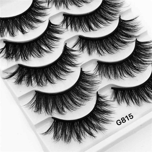 3D Mink Lashes - 5 Pair Set