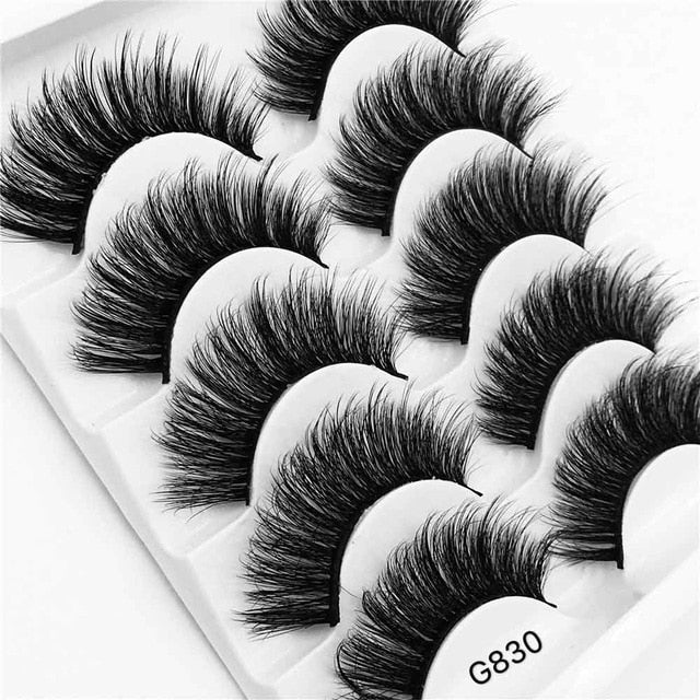 3D Mink Lashes - 5 Pair Set