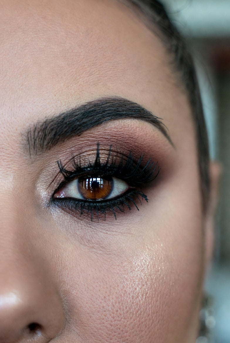 EELHOE Mascara Black Curly Lashes Eyebrows Natural Beautiful Mascara Moisturizing Traceless Slender Mascara