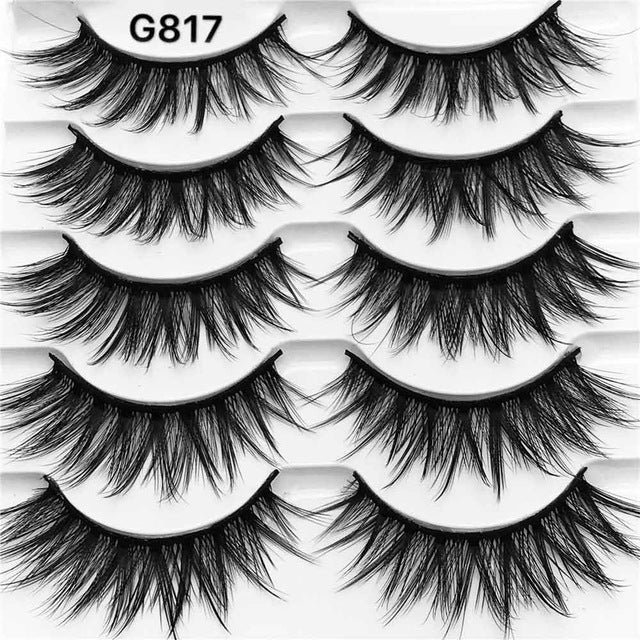 3D Mink Lashes - 5 Pair Set