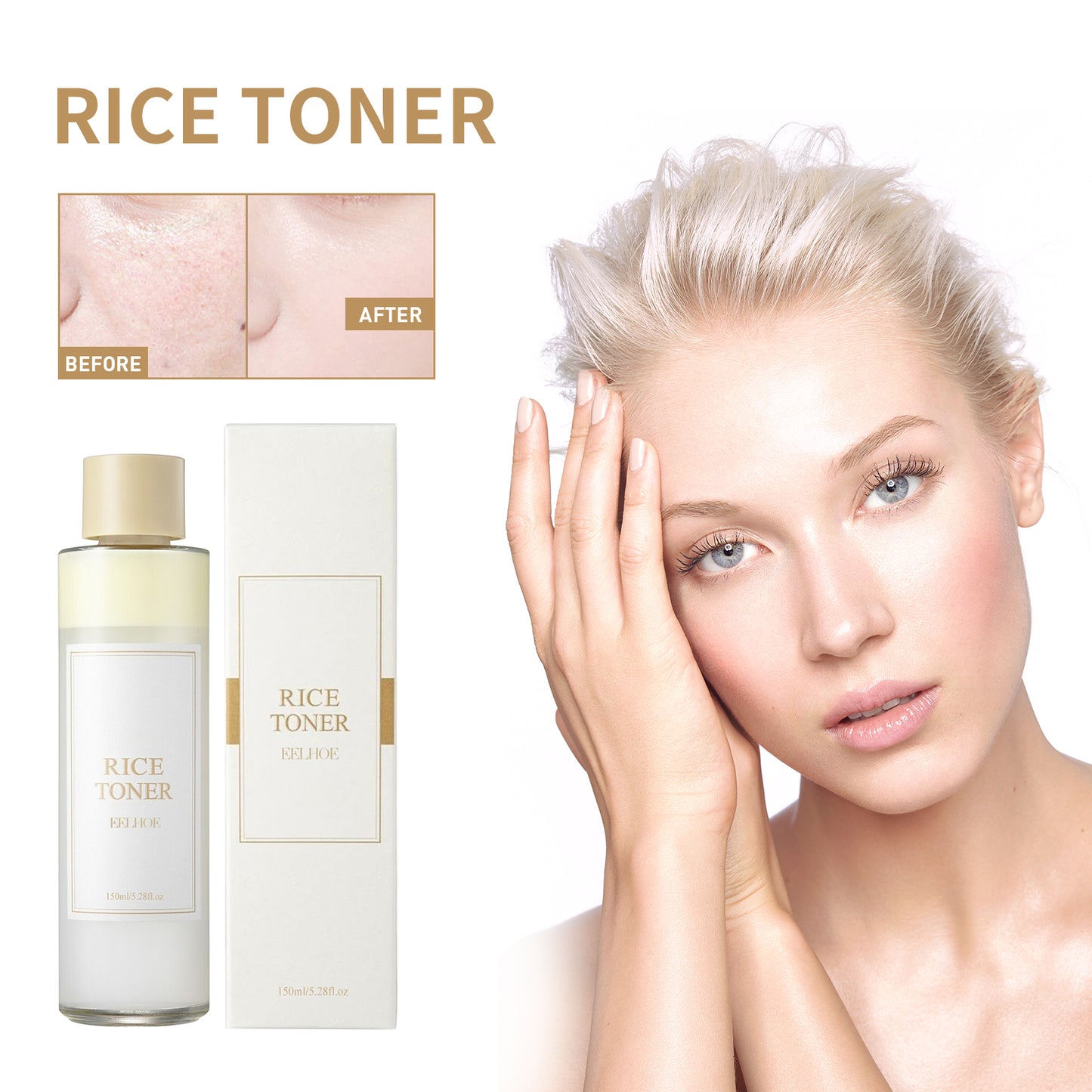Premium Rice Toner - Hydrating & Firming Facial Treatment