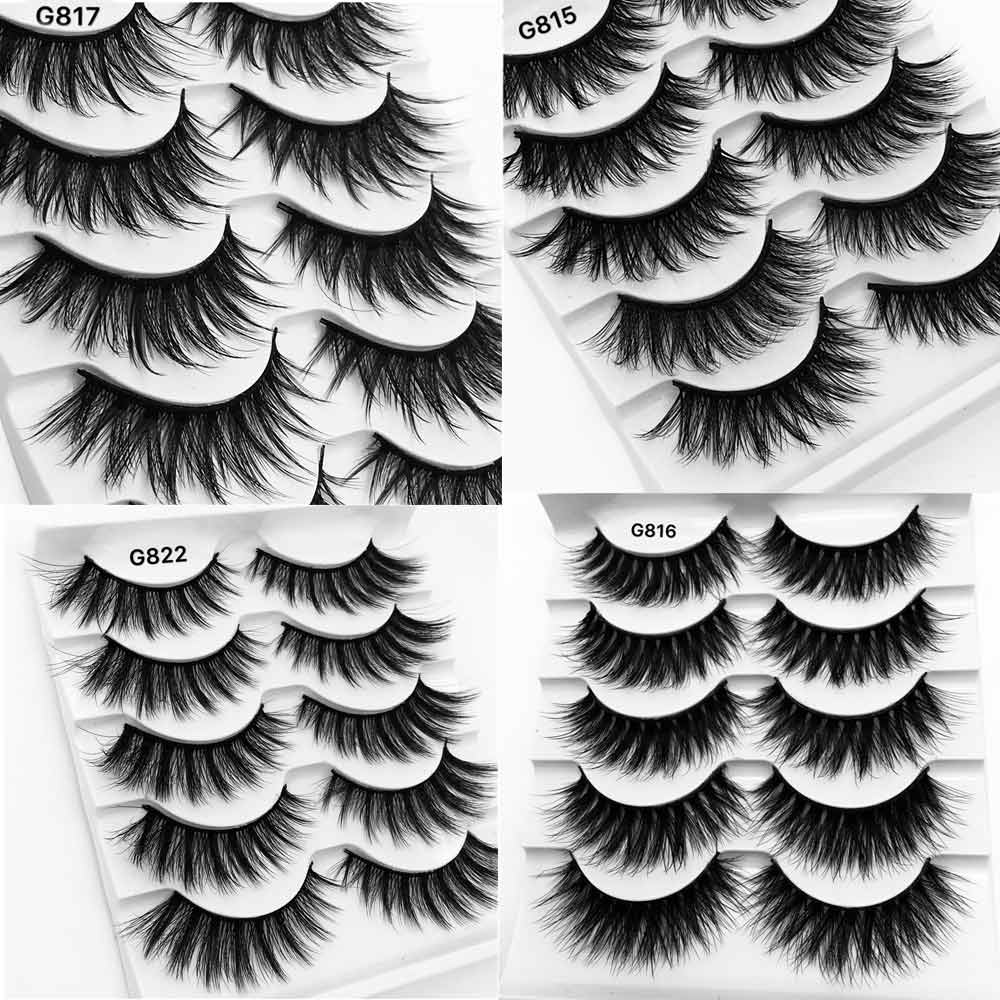 3D Mink Lashes - 5 Pair Set