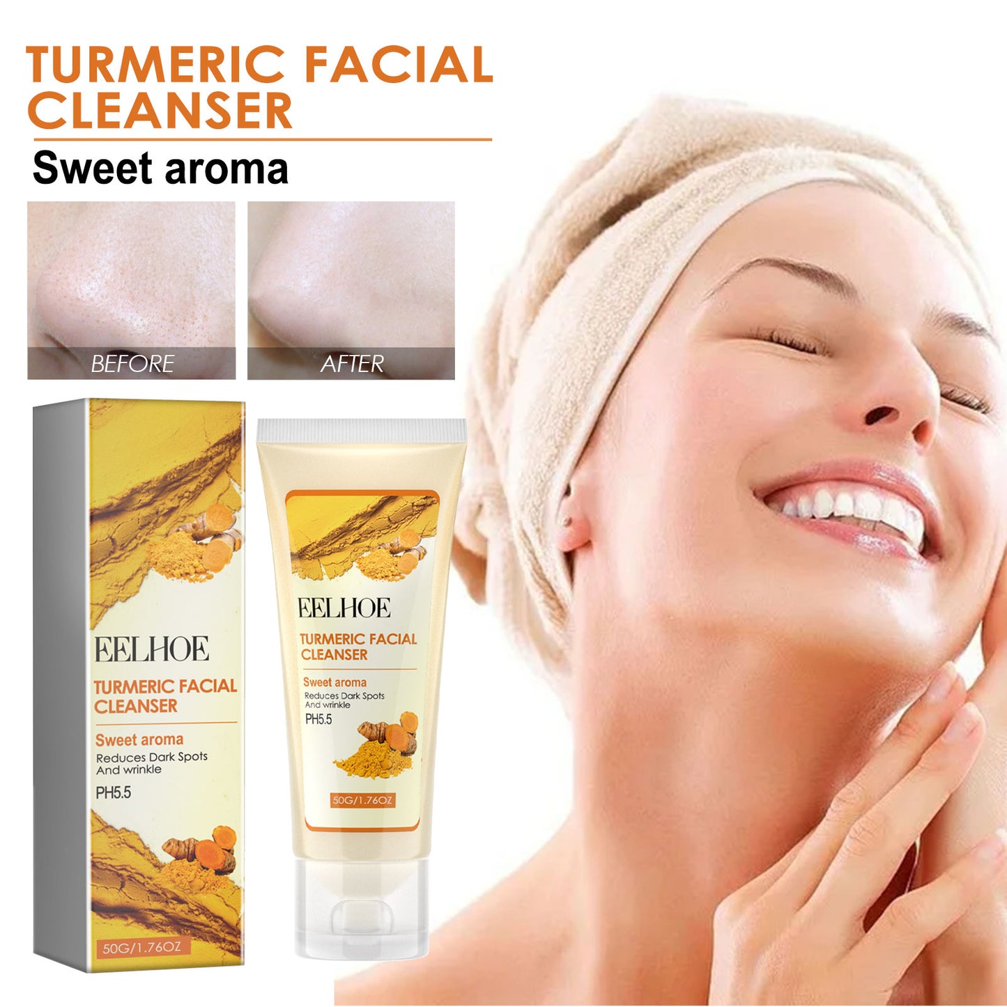 Turmeric Skincare Collection - Deep Cleansing & Barrier Repair