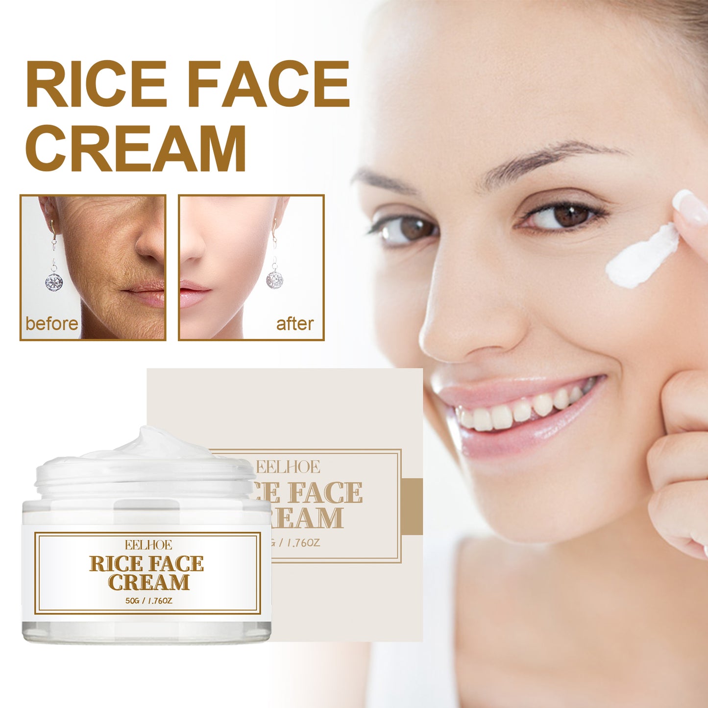 Premium Rice Cream - Brightening & Barrier Repair Moisturizer