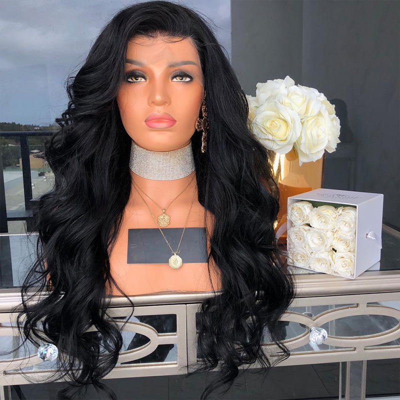 Body Wave Glueless Lace Front Wig