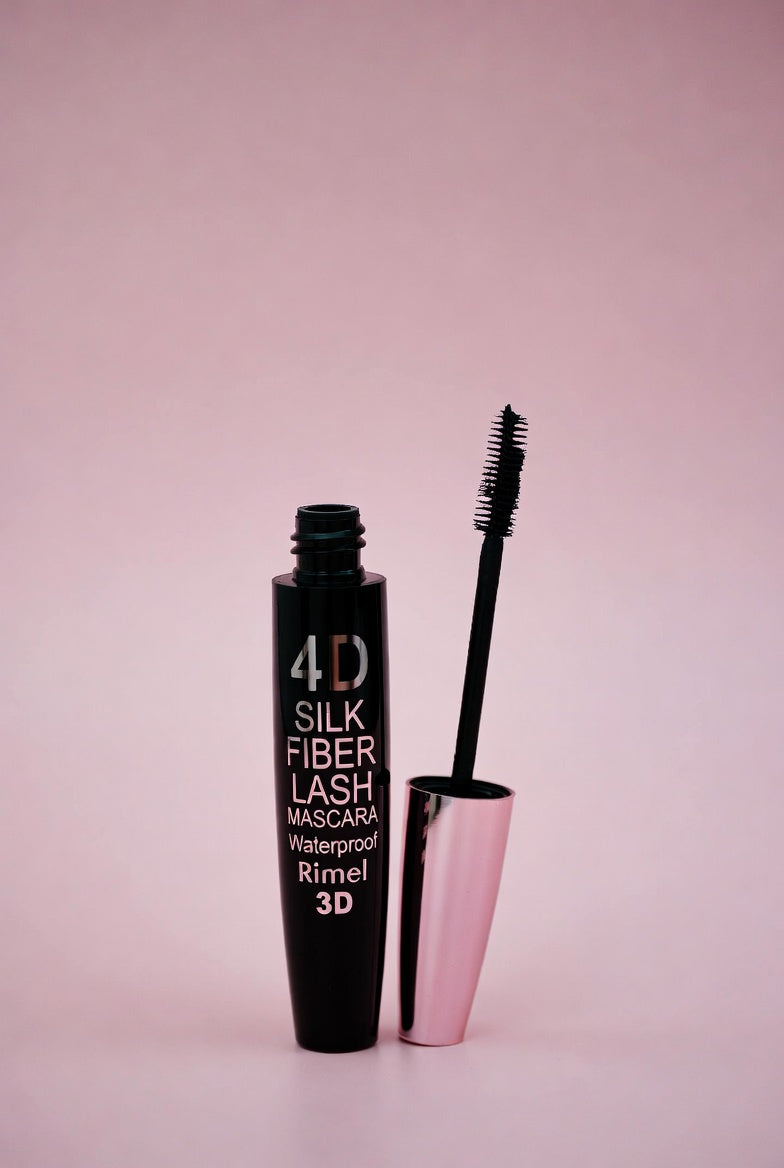 4D Silk Fiber Lash Mascara Waterproof Rimel 3d Mascara For Eyelash Extension Black Thick Lengthening Eye Lashes Cosmetics