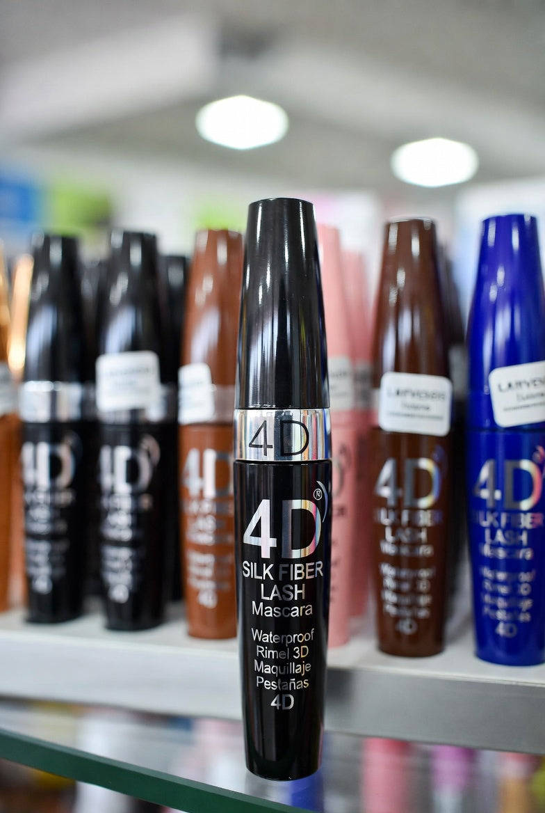 4D Silk Fiber Lash Mascara Waterproof Rimel 3d Mascara For Eyelash Extension Black Thick Lengthening Eye Lashes Cosmetics