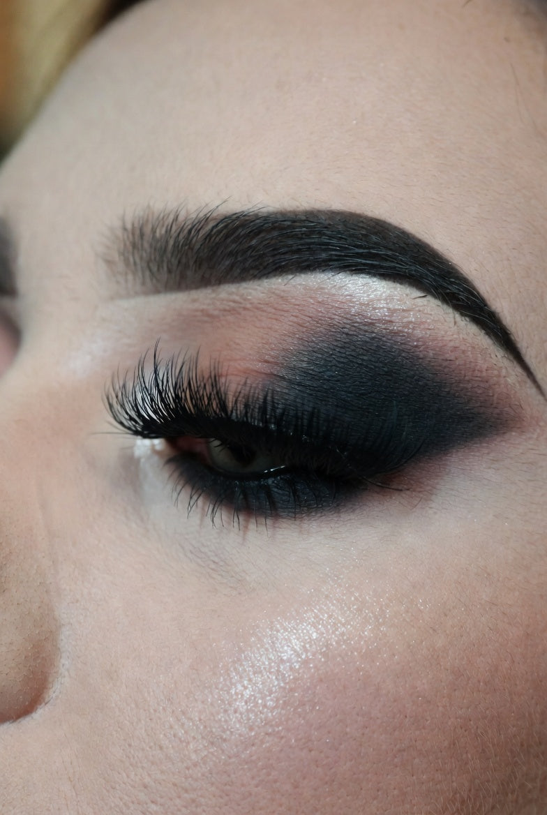 EELHOE Mascara Black Curly Lashes Eyebrows Natural Beautiful Mascara Moisturizing Traceless Slender Mascara